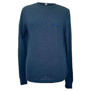 Loewe Anagram Sweater in Navy Cotton